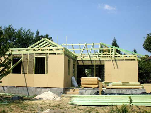 Könnyűszerkezetes ház építése